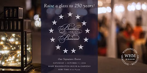Bourbon and Boxwood 2026