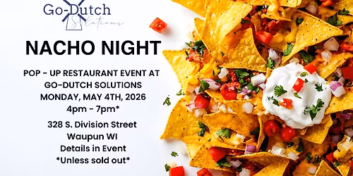Cindo-de-Nacho Night | Dine In or Take Out