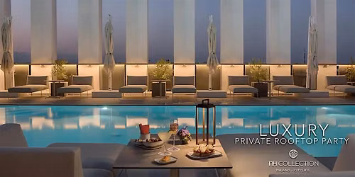 SUNSET NH COLLECTION CITYLIFE | ROOFTOP  The District - Cocktail & Pool