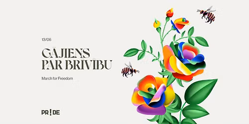 Riga Pride 2026 G\u0101jiens par br\u012bv\u012bbu \/ March for Freedom