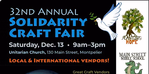 32nd Annual Solidarity Craft Fair
