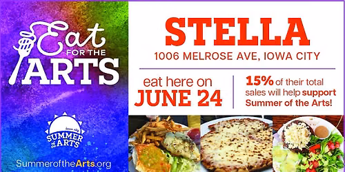 Eat for the Arts at Stella