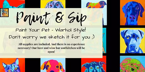 Santa Cruz County Animal Shelter FUNDRAISER ~ Paint Your Pet - Warhol Style!