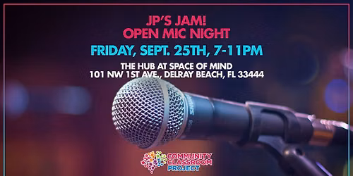JP's Jam Open Mic Night