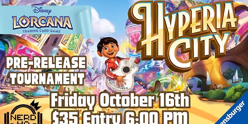 Hyperia City Lorcana TCG Pre-Release Tournament