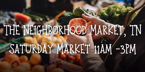 Weekly Saturday Market