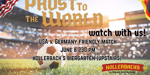 USA v. Germany Pre-Tournament Friendly