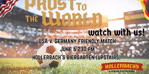 USA v. Germany Pre-Tournament Friendly
