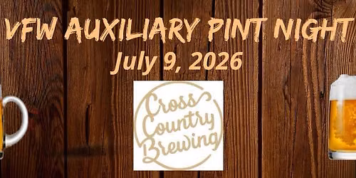 VFW Auxiliary Pint and Pizza Night