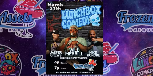 Lunchbox Comedy LIVE at Frozen Asset's : Will Merrill