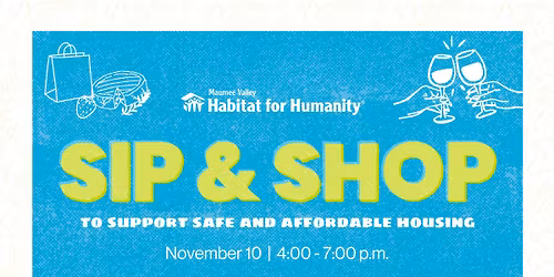 Sip & Shop (for affordable housing)