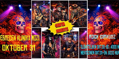 Rock Circus Halloween party