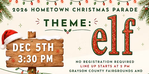 2026 Hometown Christmas Parade