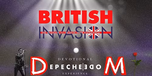 Depeche Mode, The Cure, Pet Shop Boys Tributes - British Invasion at Gar...