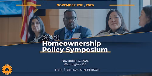 NCST 2026 Homeownership Policy Symposium