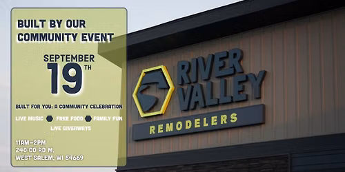 2nd Annual Built By Our Community Event
