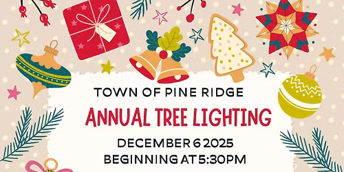 Town of Pine Ridge Tree Lighting
