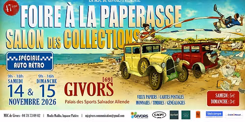FOIRE A LA PAPERASSE 47\u00e8me EDITION - MJC DE GIVORS 