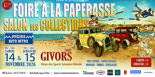 FOIRE A LA PAPERASSE 47\u00e8me EDITION - MJC DE GIVORS 