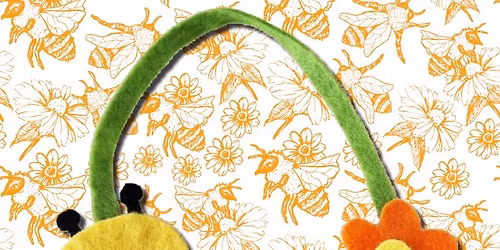 Join us for a fun and easy hands-on project making adorable felt bumble bee bookmarks. Customize you