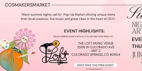 Summer Nights Art Market