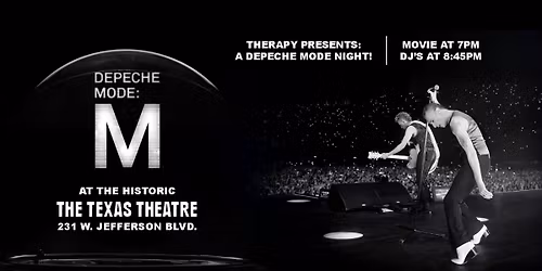 Therapy Presents: A DEPECHE MODE Night!