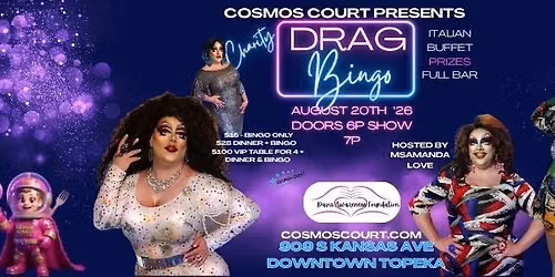Charity Drag Bingo, benefiting the Davis Awareness Foundation