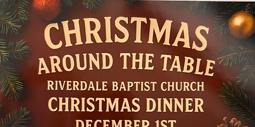 Annual Christmas Dinner