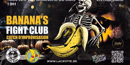 Les bananas en mode Halloween 