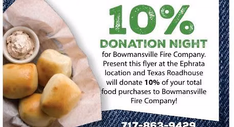 Texas Roadhouse Fundraiser, Wednesday, 11\/18\/2026 - 3:00-10:00pm