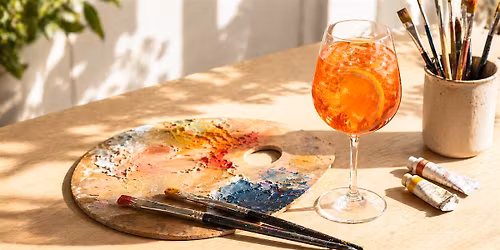 Brush, Vibes & Spritz - Mini workshop di pittura emozionale con aperitivo