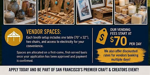 The Golden Gate Craft & Creators Expo