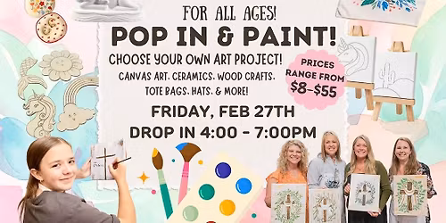 Pop In & Paint!