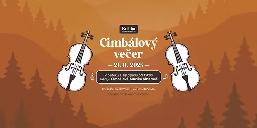 Cimb\u00e1lov\u00fd ve\u010der na Kolib\u011b \ud83c\udfbc\ud83d\udc83\ud83d\udd7a\ud83c\udfbb