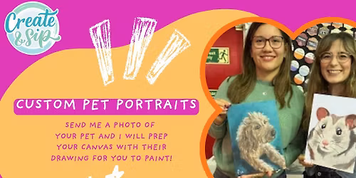Custom Pet Portraits @ Loose Cannon