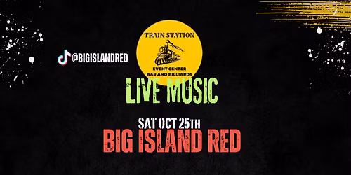 BIG ISLAND RED @ TRAIN STATION