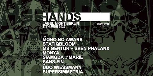 HANDS LABEL NIGHT BERLIN