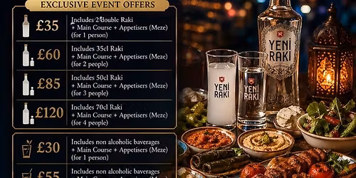 BRIGHTON TURKISH NIGHT \u2013 A FLAVOUR EXPERIENCE FOR EVERYONE