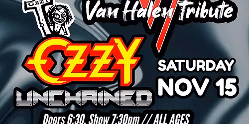 UNCHAINED & OZZY UNCHAINED at Journey Downtown Vacaville!