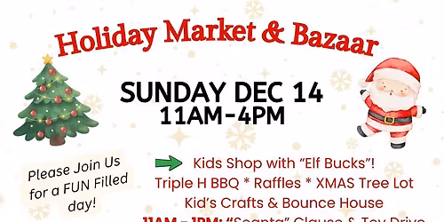Holiday Market & Bazaar at H&H!