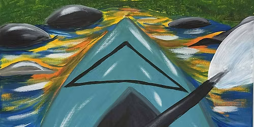 Kayak at Sunset Paint and Sip at The Space Columbia City