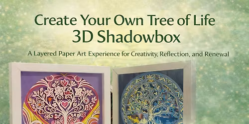 Create Your Own Tree of Life 3D Shadowbox A Layered Paper Art Experience for Creativity, Reflection,