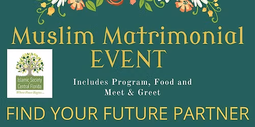 Muslim Matrimonial Event