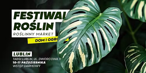 Festiwal Ro\u015blin w Lublinie - wielki market ro\u015blin w supercenach