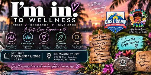 I'm in. To Wellness 