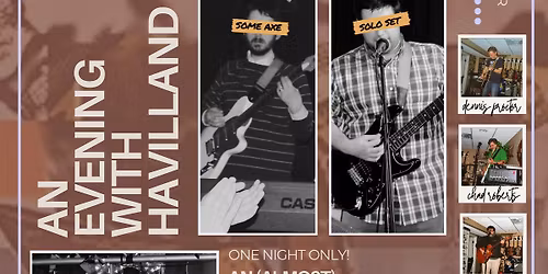 An Evening with Havilland, Detroit’s Only Undiscovered Rock Supergroup @ Ghost Light
