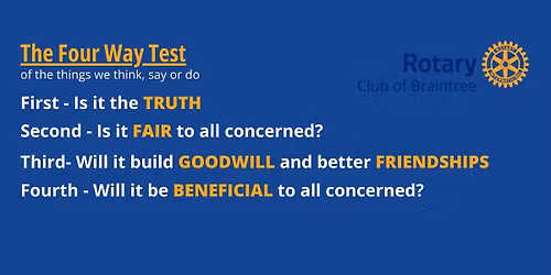 Weekly Meetings - Visitors Welcome