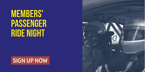 Members Passenger Ride Night - November