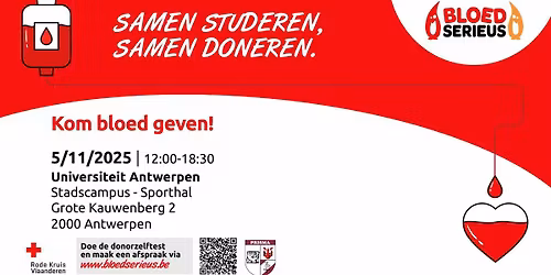 Bloedserieus Antwerpen - UAntwerpen Stadscampus