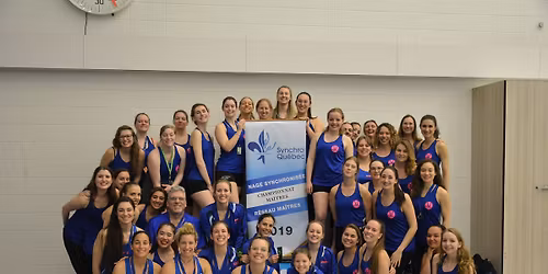 Spectacle du club Natation artistique Ma\u00eetres Montr\u00e9al